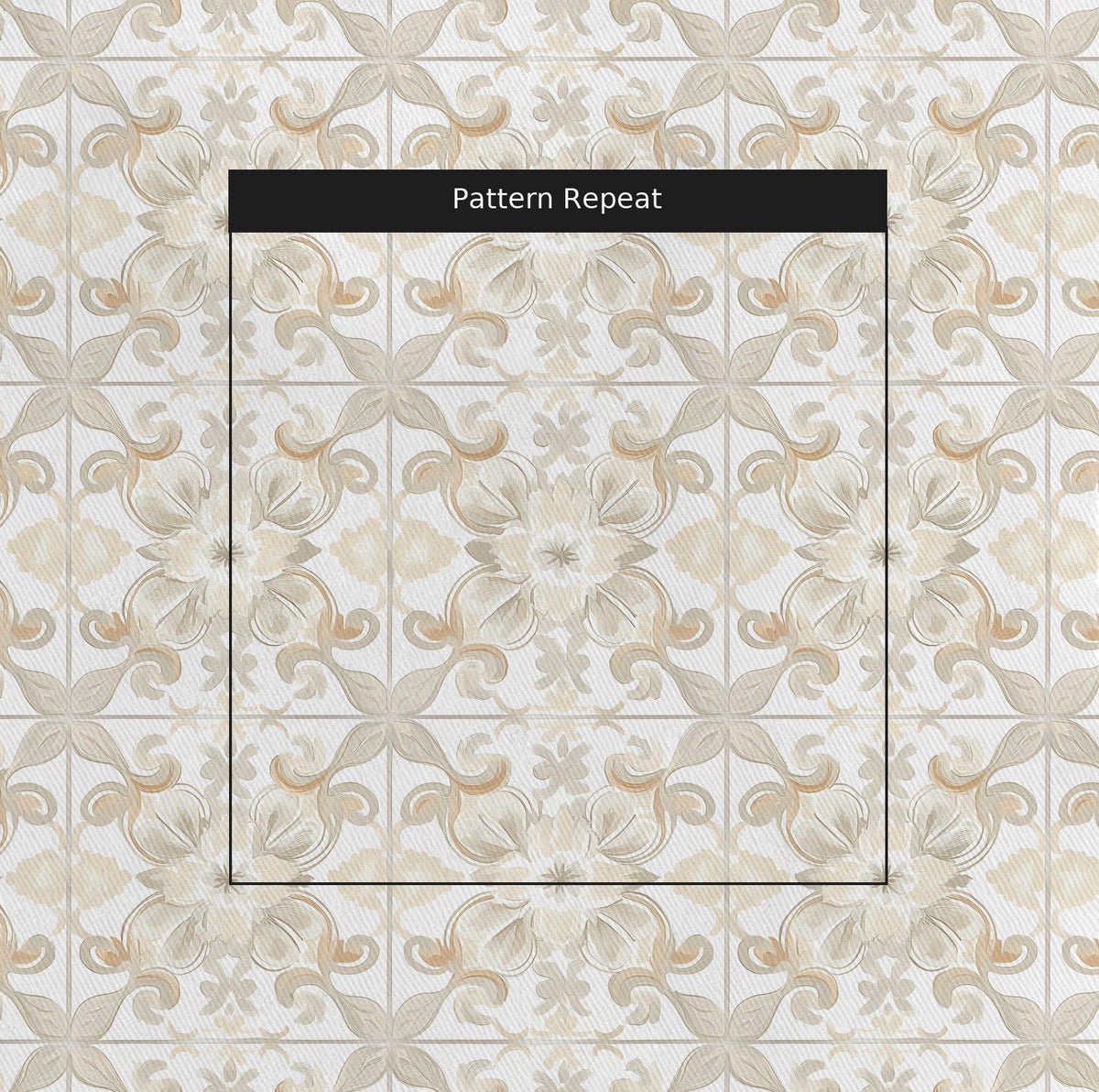 Winifred - Fabric - Painted Paper