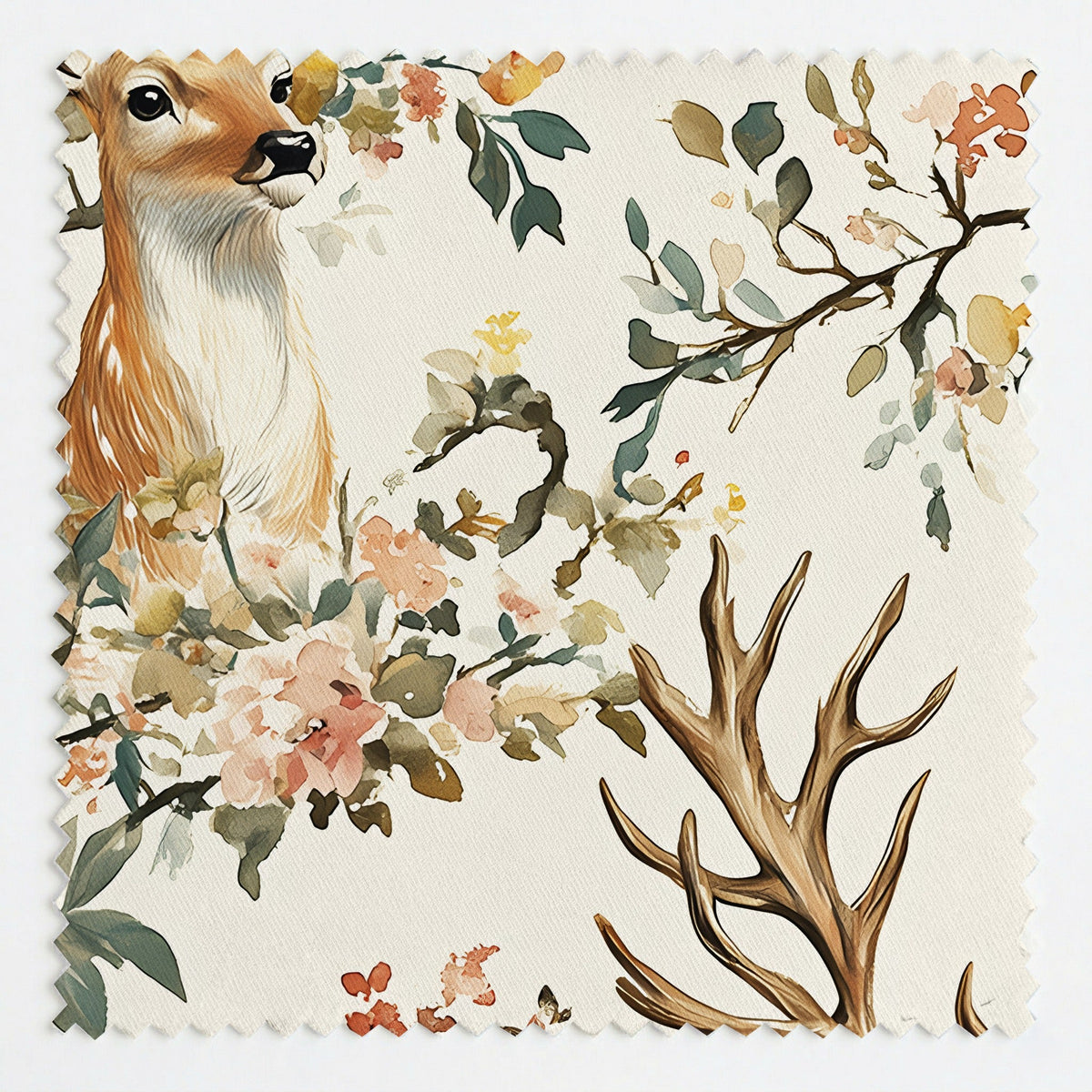 Woodland Majesty - Fabric - Painted Paper