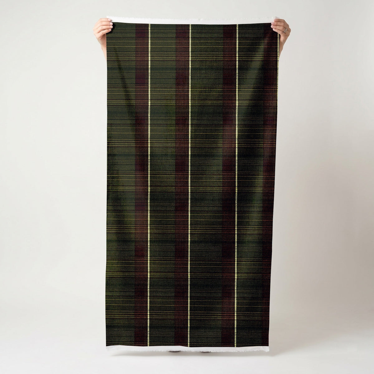 Woodland Tartan - Fabric - Painted Paper