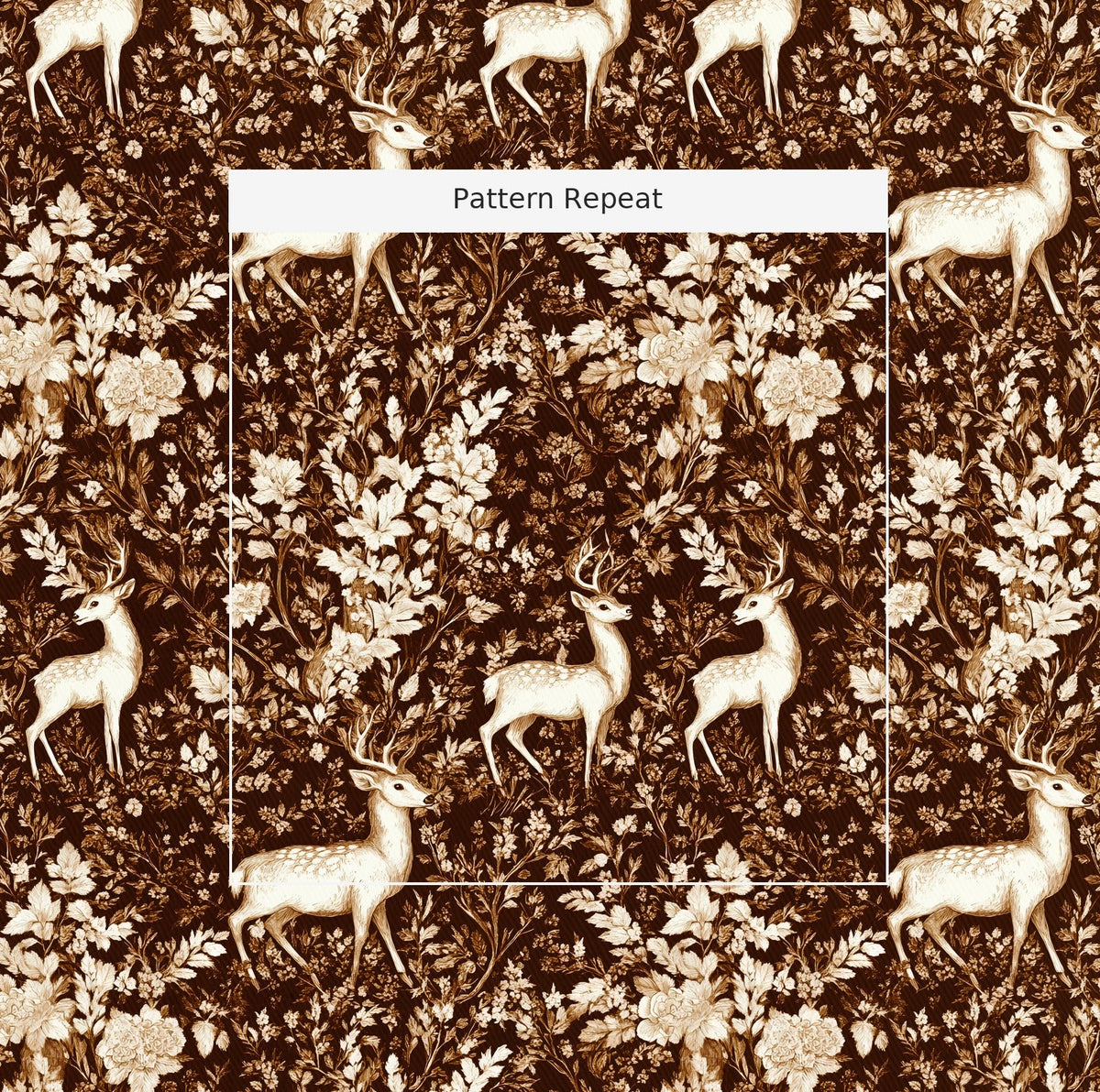 Woodland Whispers - Fabric - Painted Paper
