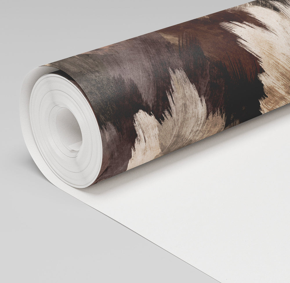 Woodsmoke Wallpaper - Painted Paper