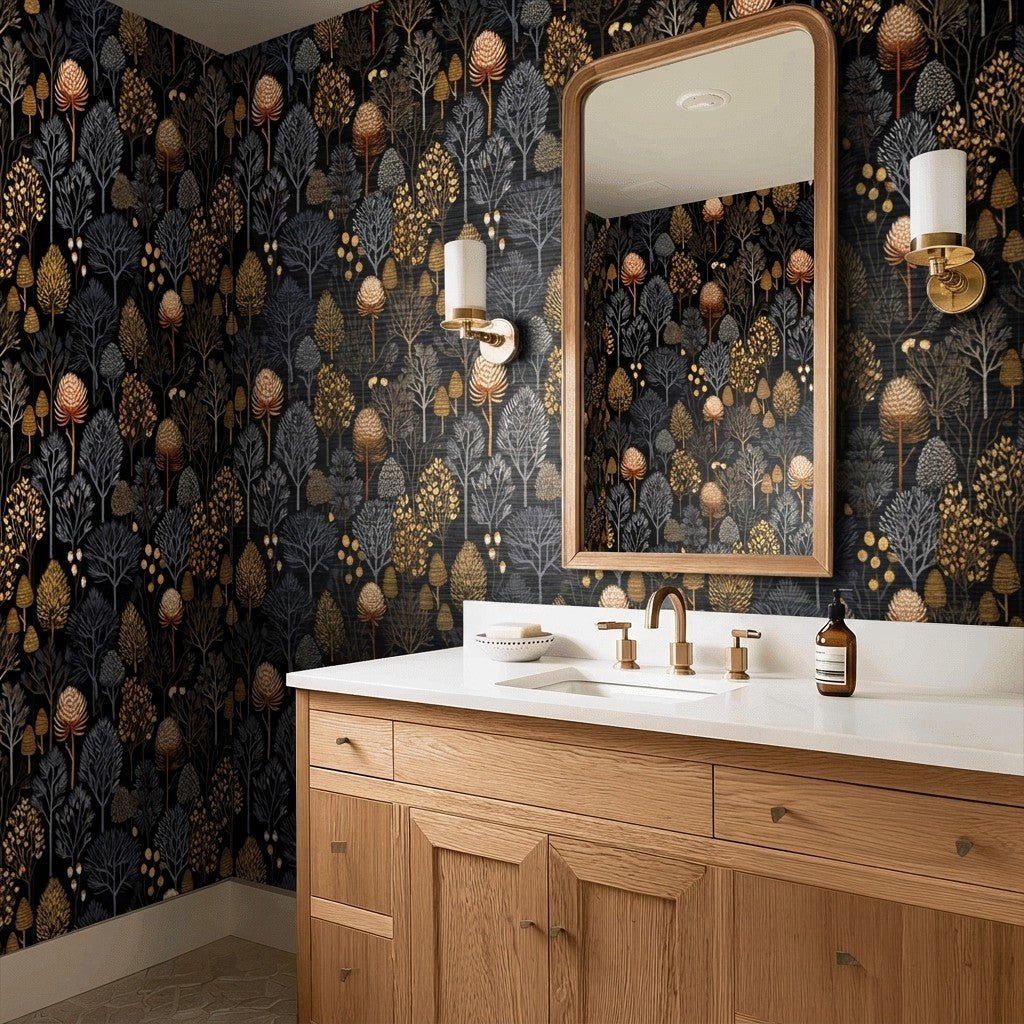 Wren Faux Grasscloth Wallpaper - Painted Paper