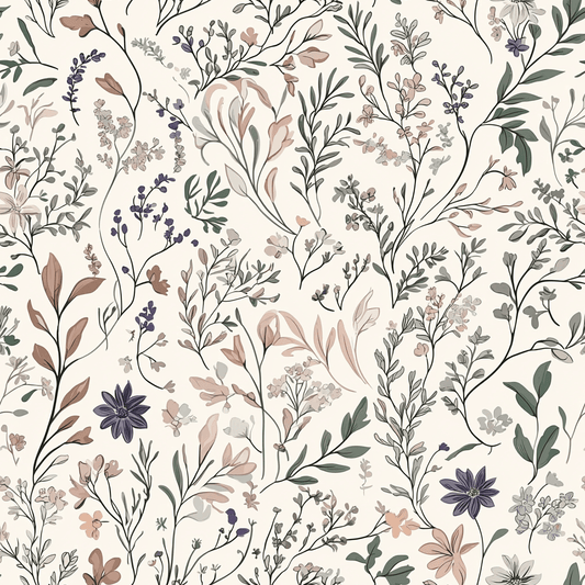 Wrenwood Wallpaper - Painted Paper