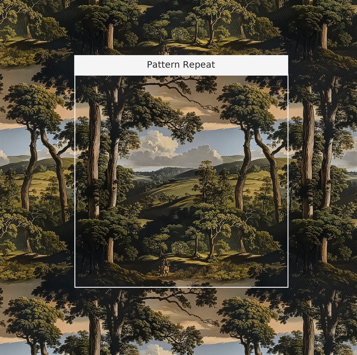 Zephirine - Fabric - Painted Paper
