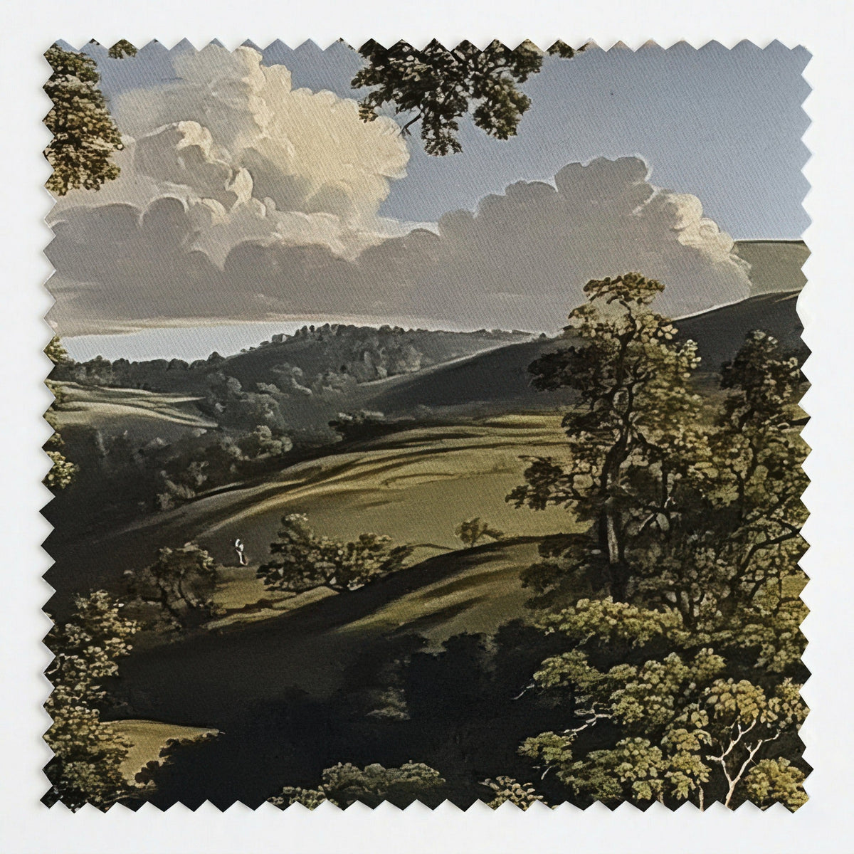 Zephirine - Fabric - Painted Paper