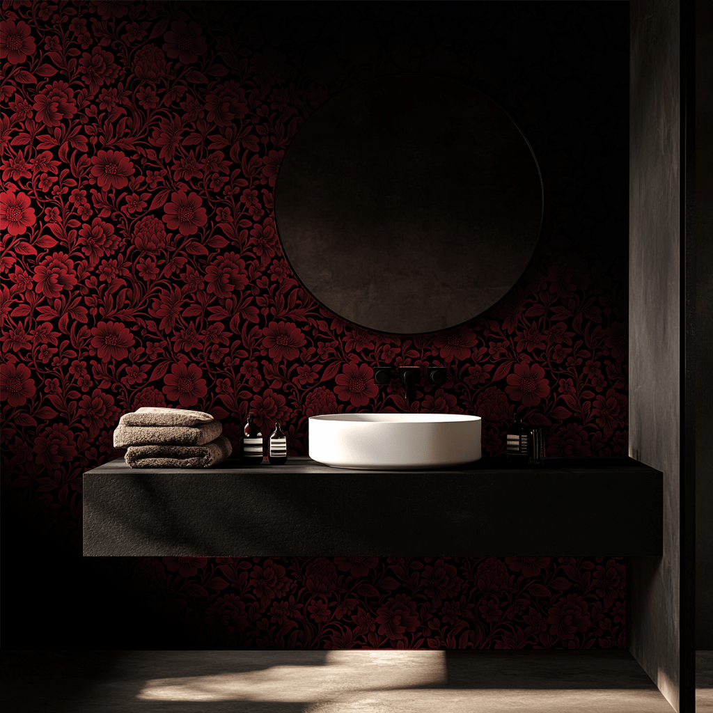 Zinfandel Bloom - Painted Paper