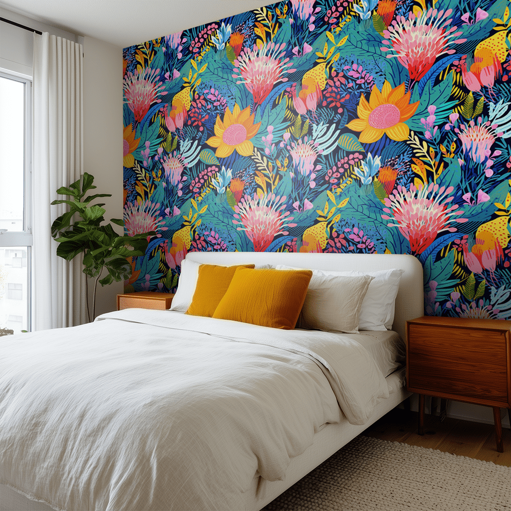 Zuri Floral Wallpaper - Painted Paper