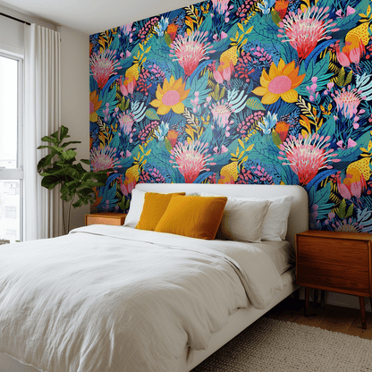 Zuri Floral Wallpaper - Painted Paper