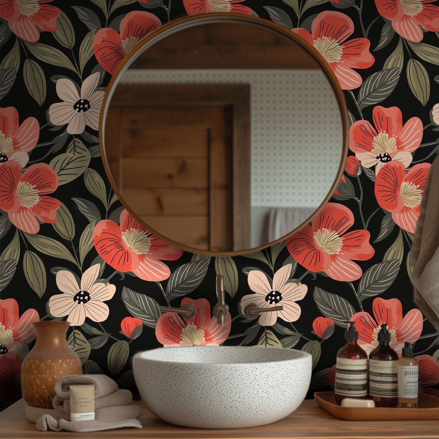 Adelaide Wallpaper Painted Paper