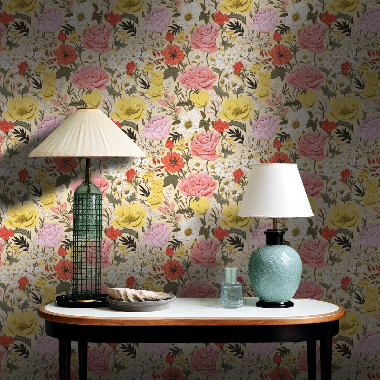 Amelie Wallpaper - Painted Paper