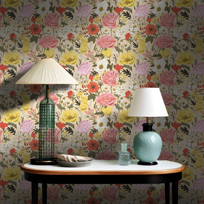 Amelie Wallpaper - Painted Paper