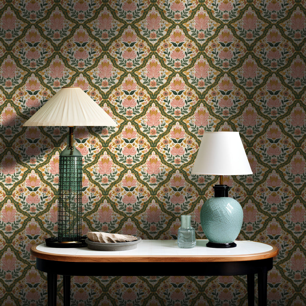 Asher Lee Wallpaper - Painted Paper