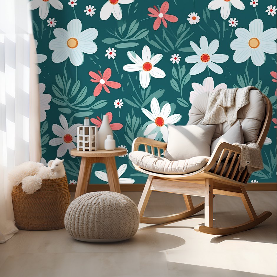 Beatrice Floral Wallpaper - Painted Paper