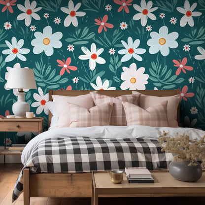 Beatrice Floral Wallpaper - Painted Paper