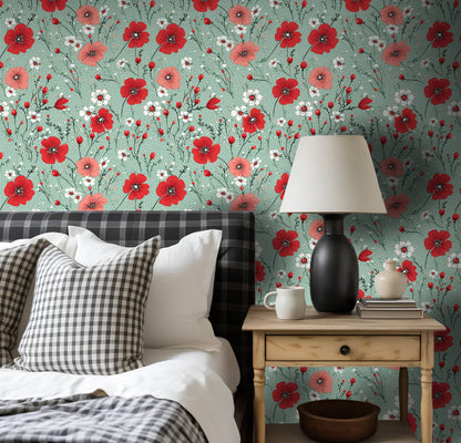 Betty Botanical Wallpaper - Painted Paper