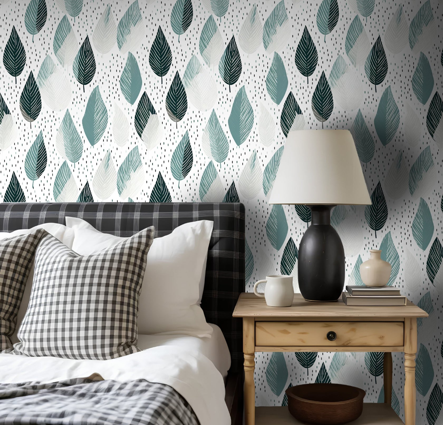 Bramble Wallpaper – Painted Paper