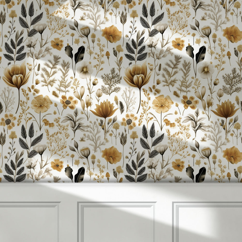 Celeste Floral Wallpaper - Painted Paper