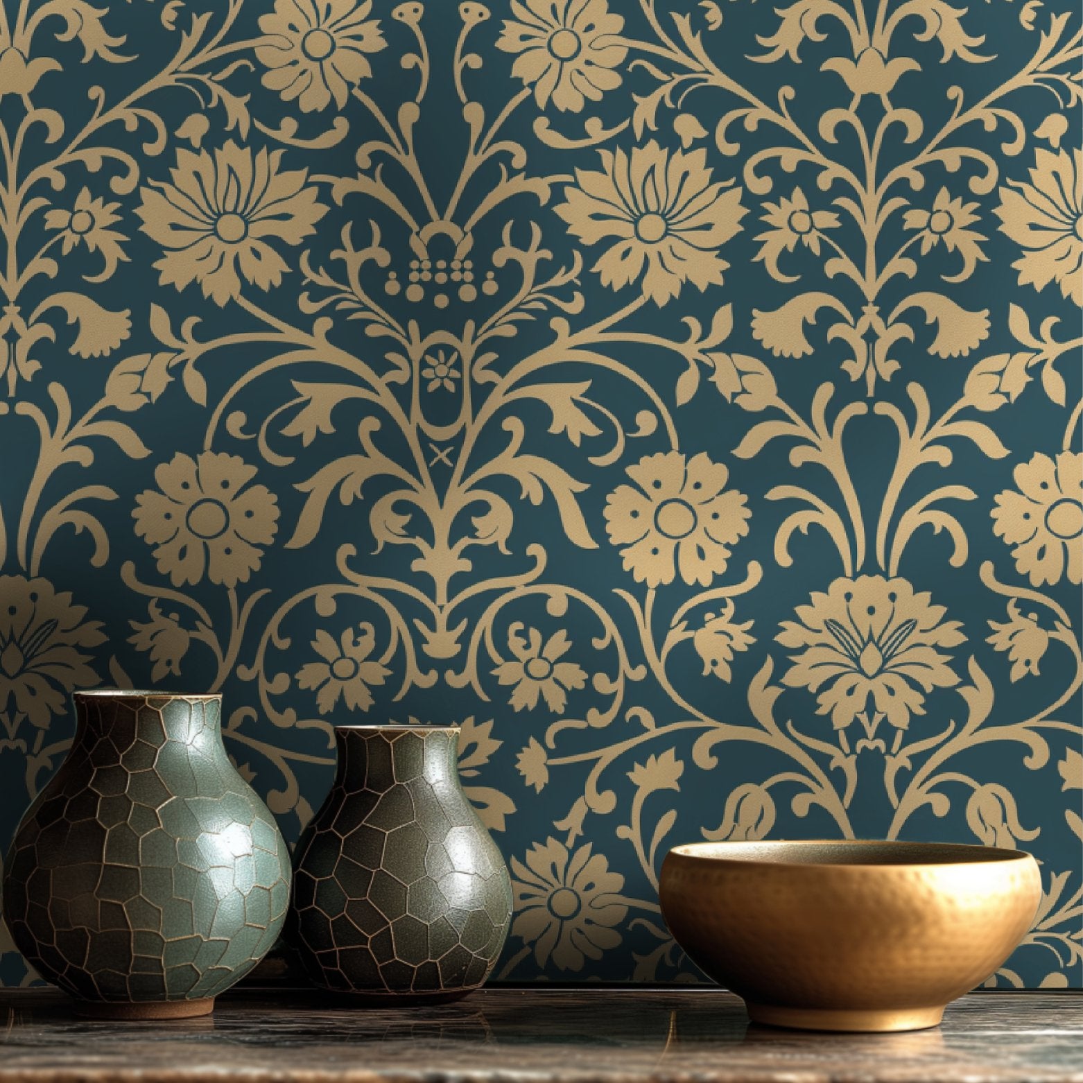 Daphne Wallpaper - Painted Paper