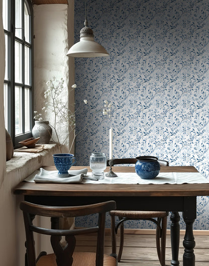 Emika Flora Wallpaper - Painted Paper