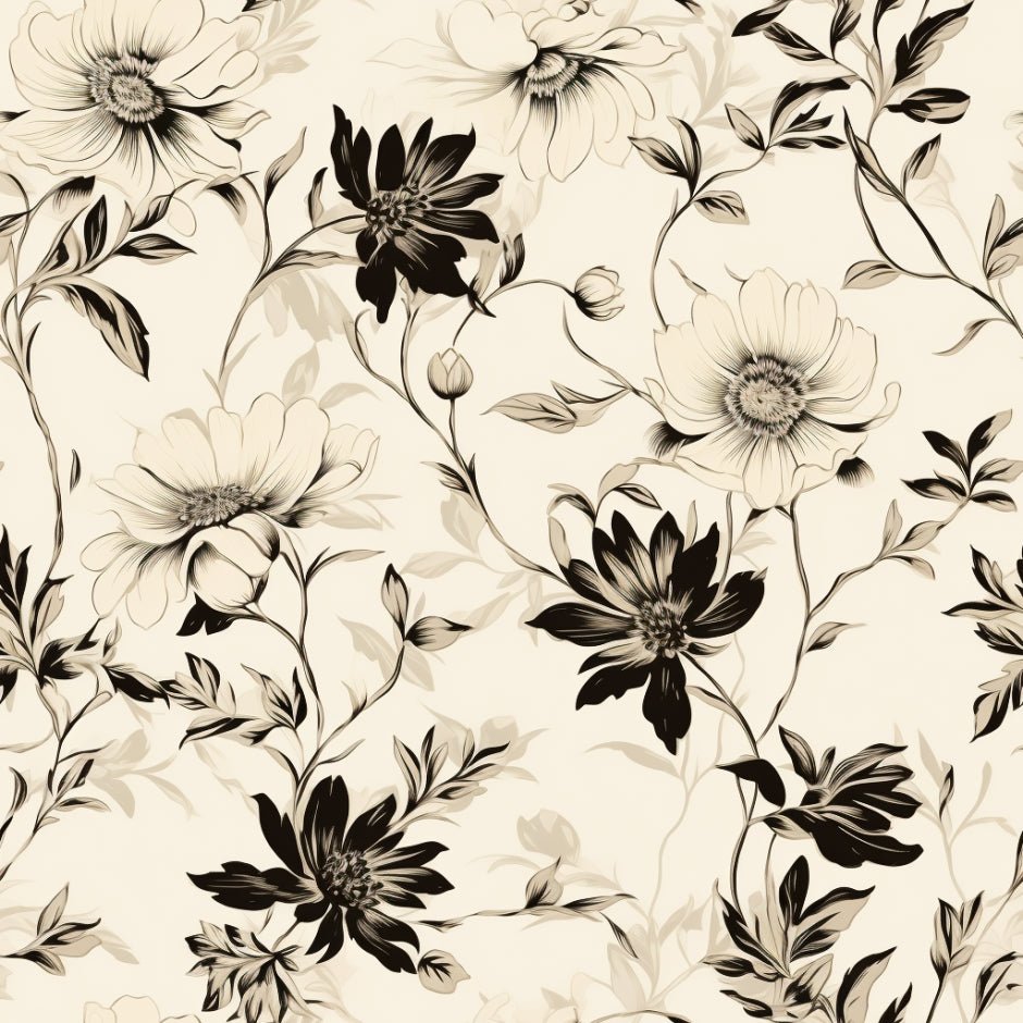 Fiona Floral Wallpaper - Painted Paper