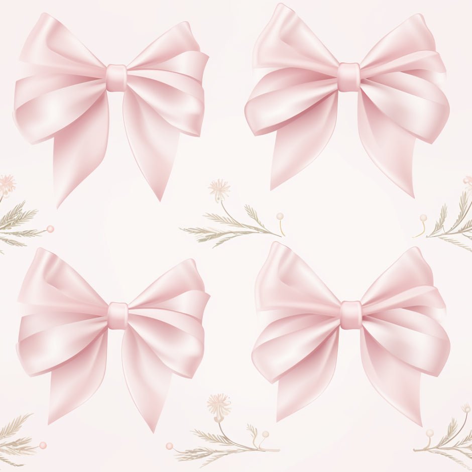 Gracie Dainty Bow Wallpaper - Painted Paper