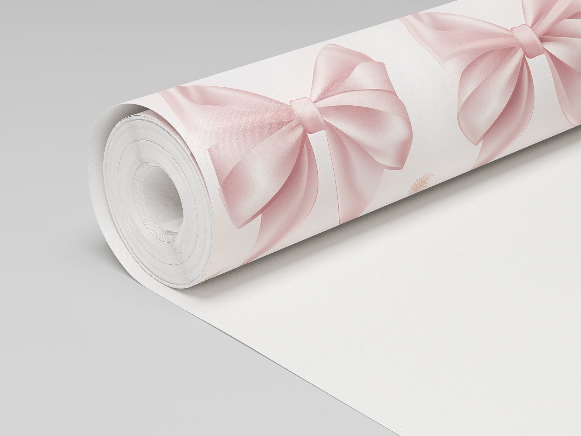 Gracie Dainty Bow Wallpaper - Painted Paper