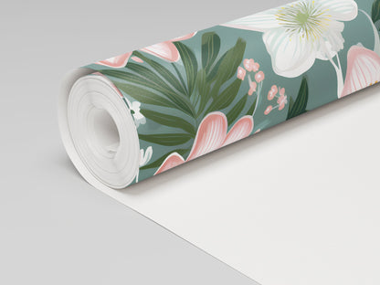 Haven Floral Wallpaper - Painted Paper