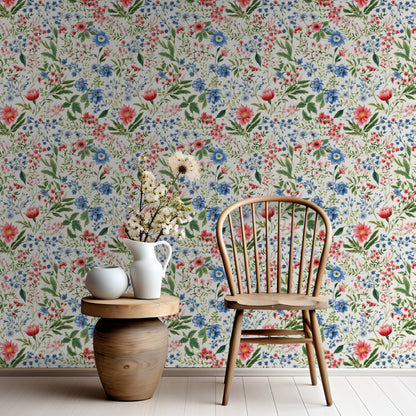 Hayden Floral Wallpaper - Painted Paper