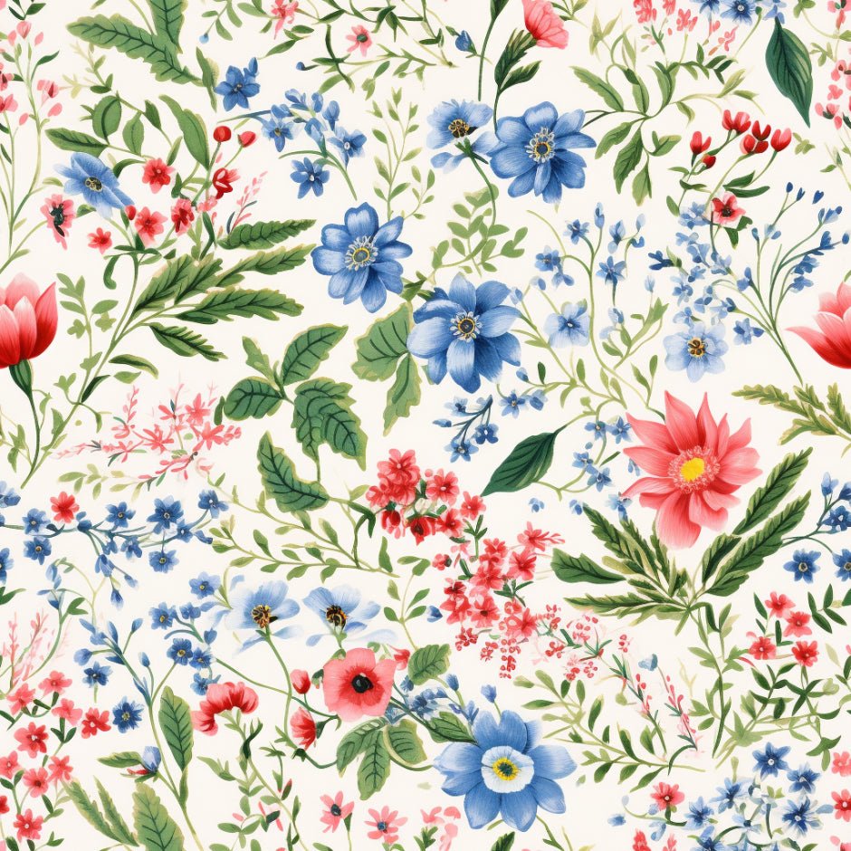 Hayden Floral Wallpaper - Painted Paper