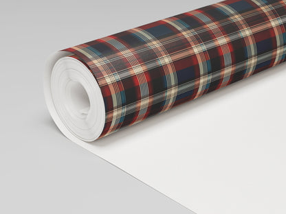 Highland Plaid Wallpaper - Painted Paper