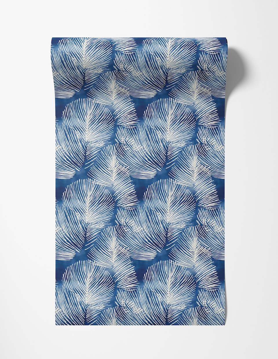 Indigo Shibori Wallpaper - Painted Paper