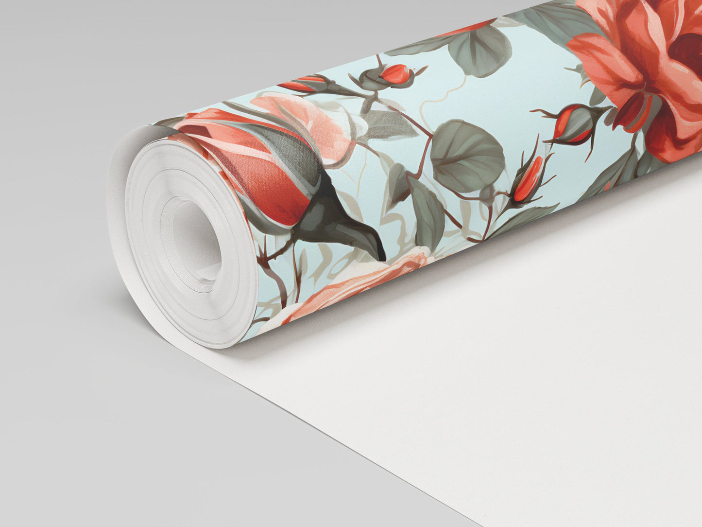 Laken Floral Wallpaper - Painted Paper