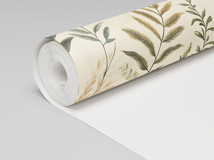 Laurel Fern Wallpaper – Painted Paper