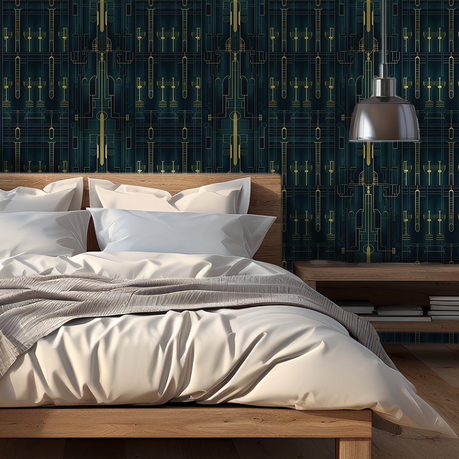 Leon Contemporary Wallpaper - Painted Paper