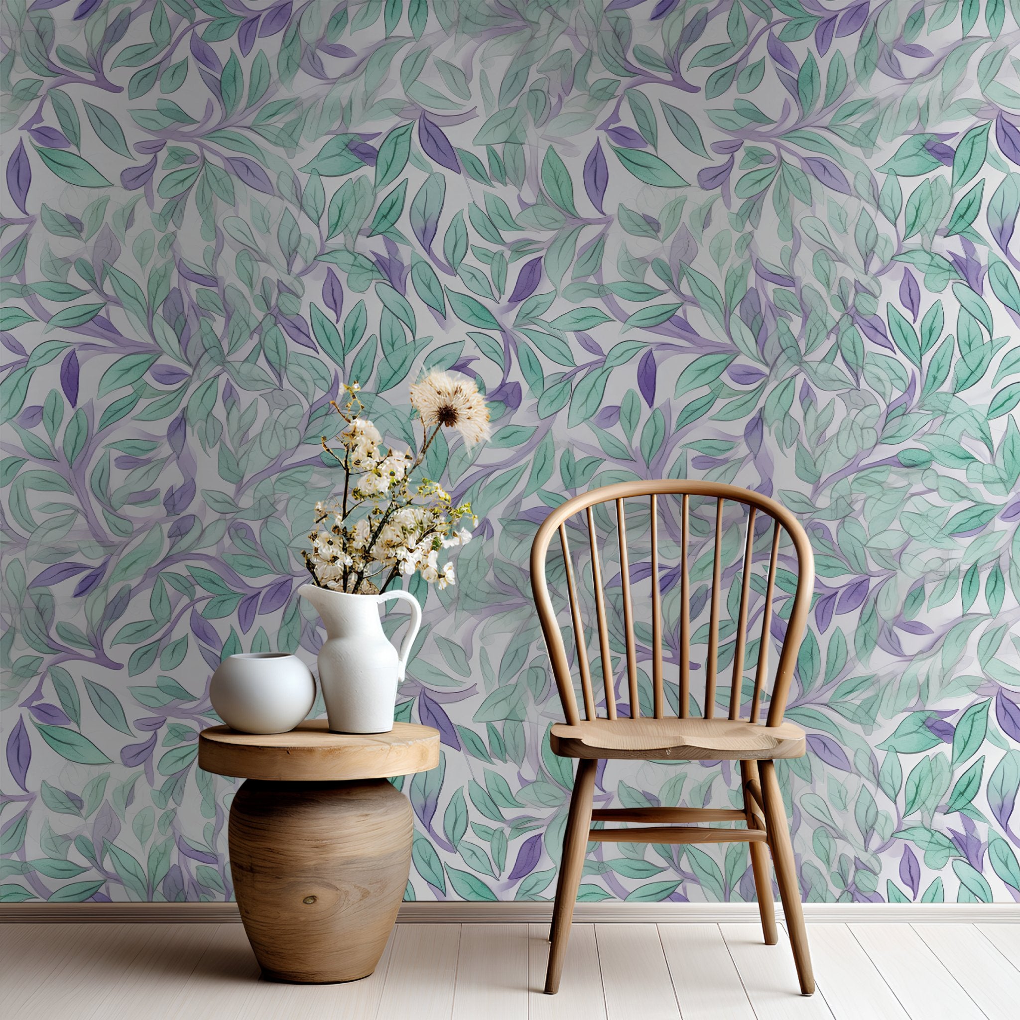 Livia Floral Wallpaper – Painted Paper