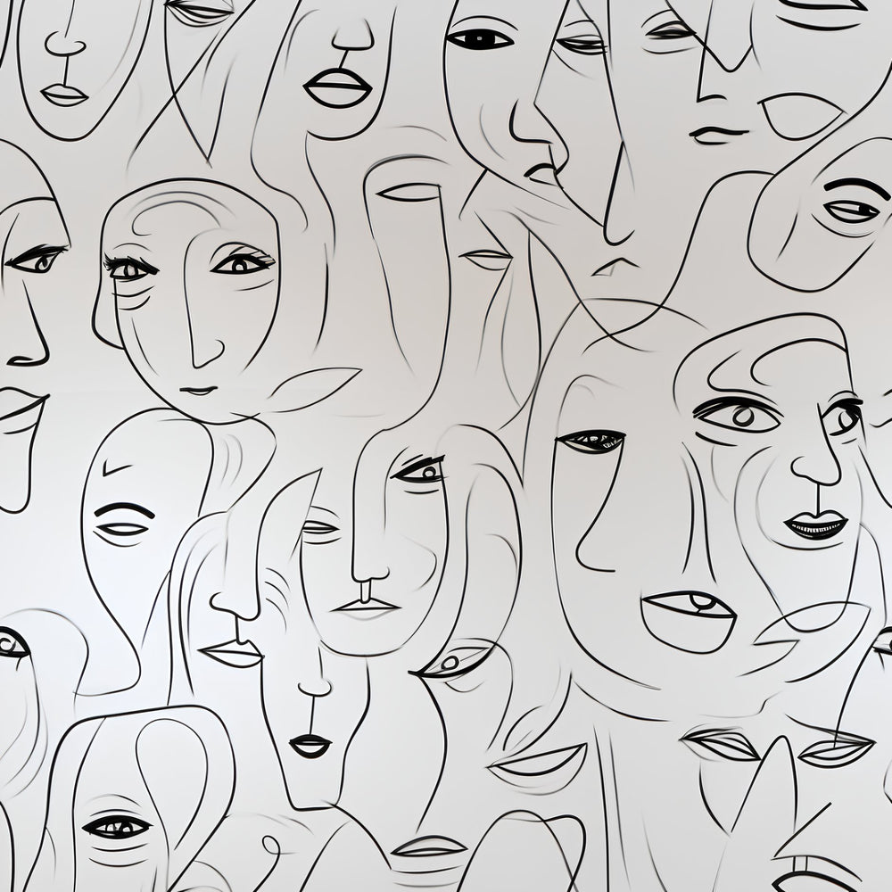 Mia Modern Wallpaper - Painted Paper