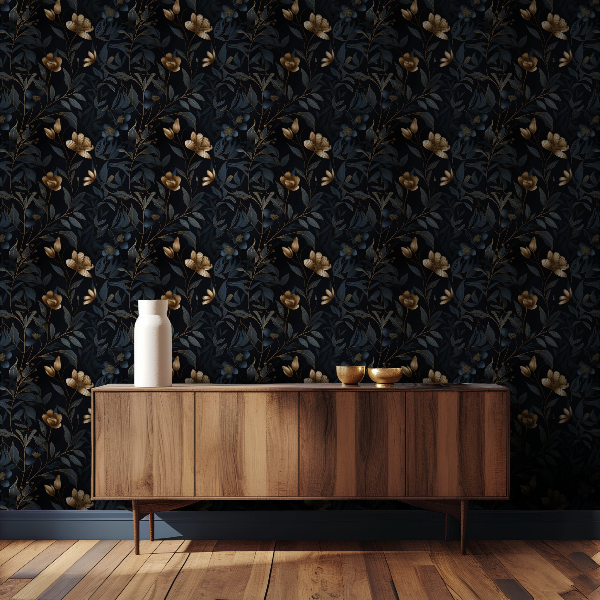 Rosalind Floral Wallpaper - Painted Paper