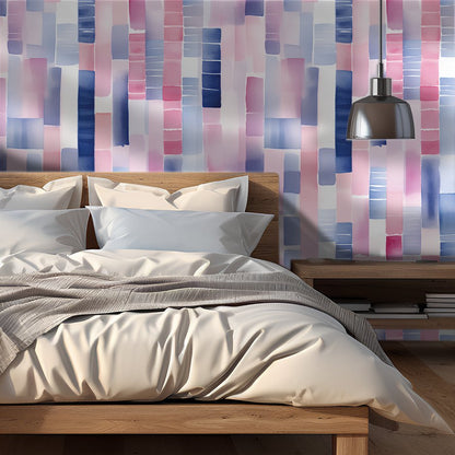 Rowena Abstract Wallpaper - Painted Paper