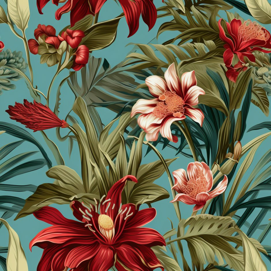 Tallulah Floral Wallpaper - Painted Paper