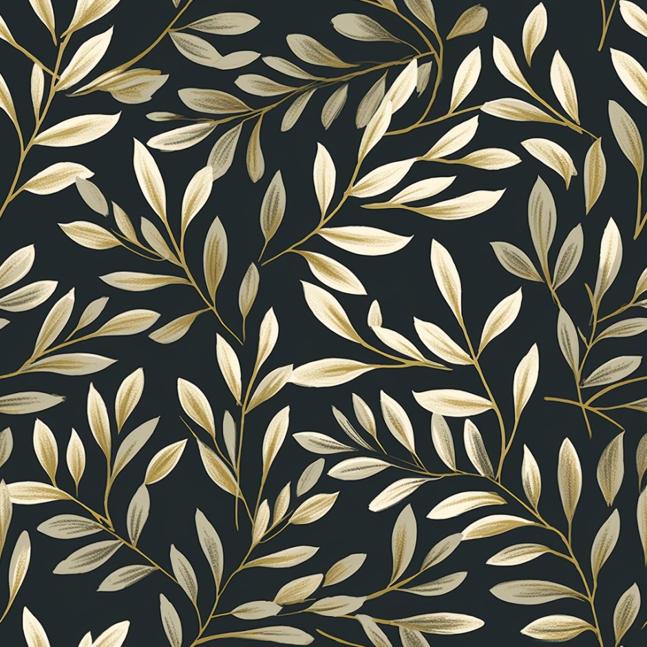 Vintage Olive Wallpaper - Painted Paper